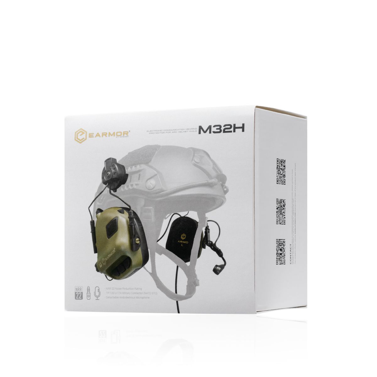Активні навушники Earmor M32H MOD3 Helmet version. Олива 7