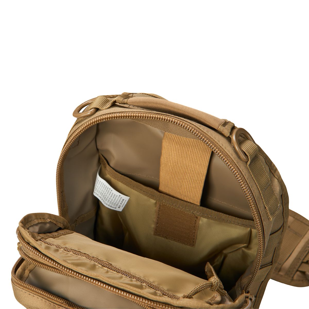 Рюкзак однолямочный Mil-Tec “One strap assault pack”. Койот. 7