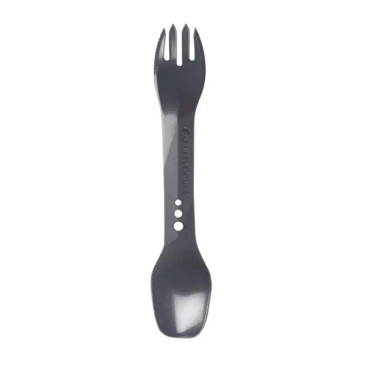 Ложка-вилка с ножом Lifeventure Ellipse Spork. Графит