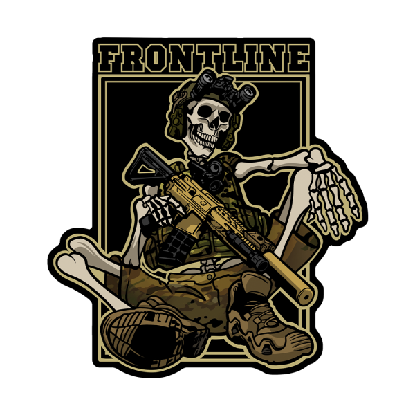 Стикерпак «Frontline». Цветные 7