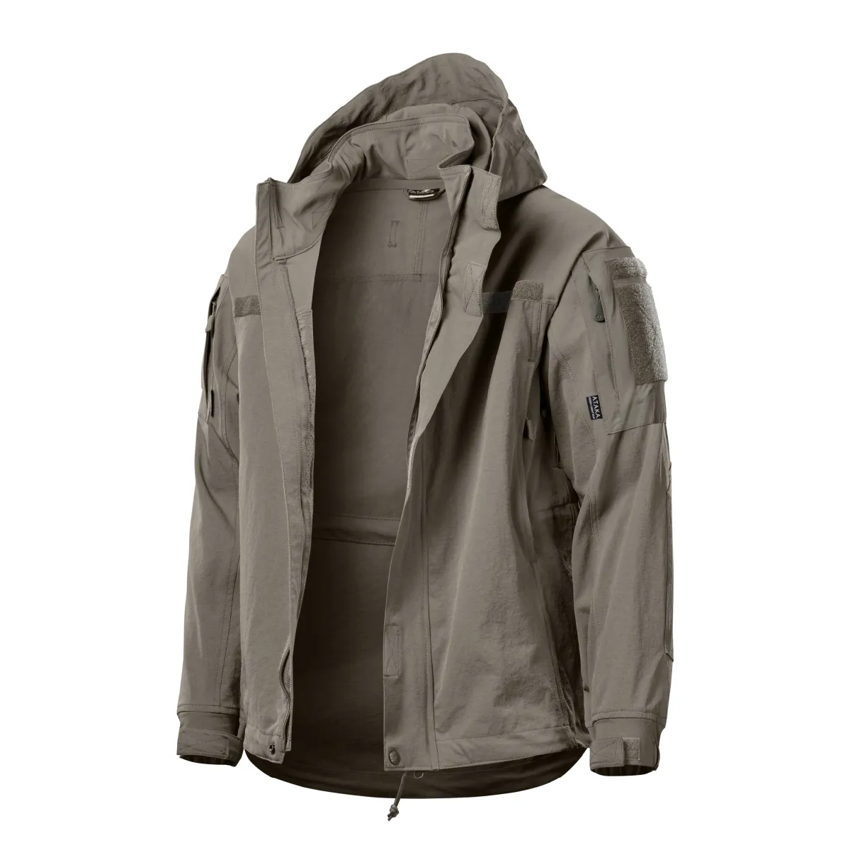Куртка тактична Softshell S.W.R.S. Level 5. А.Т.А.К.А. Сірий 3