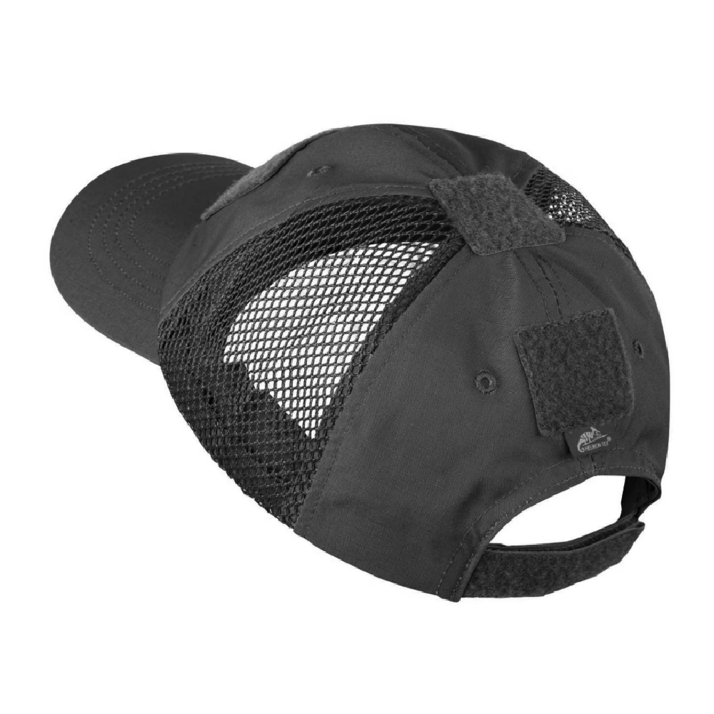 Кепка (бейсболка) Helikon-Tex Vent - PolyCotton Ripstop. Черный 4