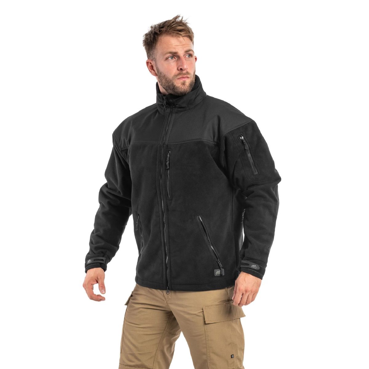 Флісова куртка-вітровка Helikon-Tex Classic Army Windblocker. Чорний 3