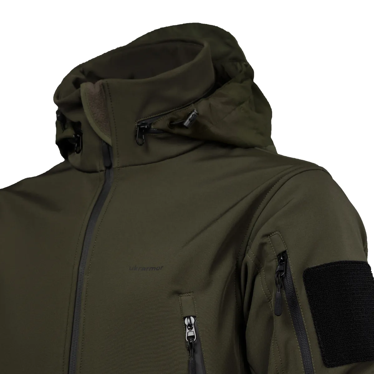 Куртка тактична Softshell Hawk Jacket. Захист від вітру та вологи. Олива 4