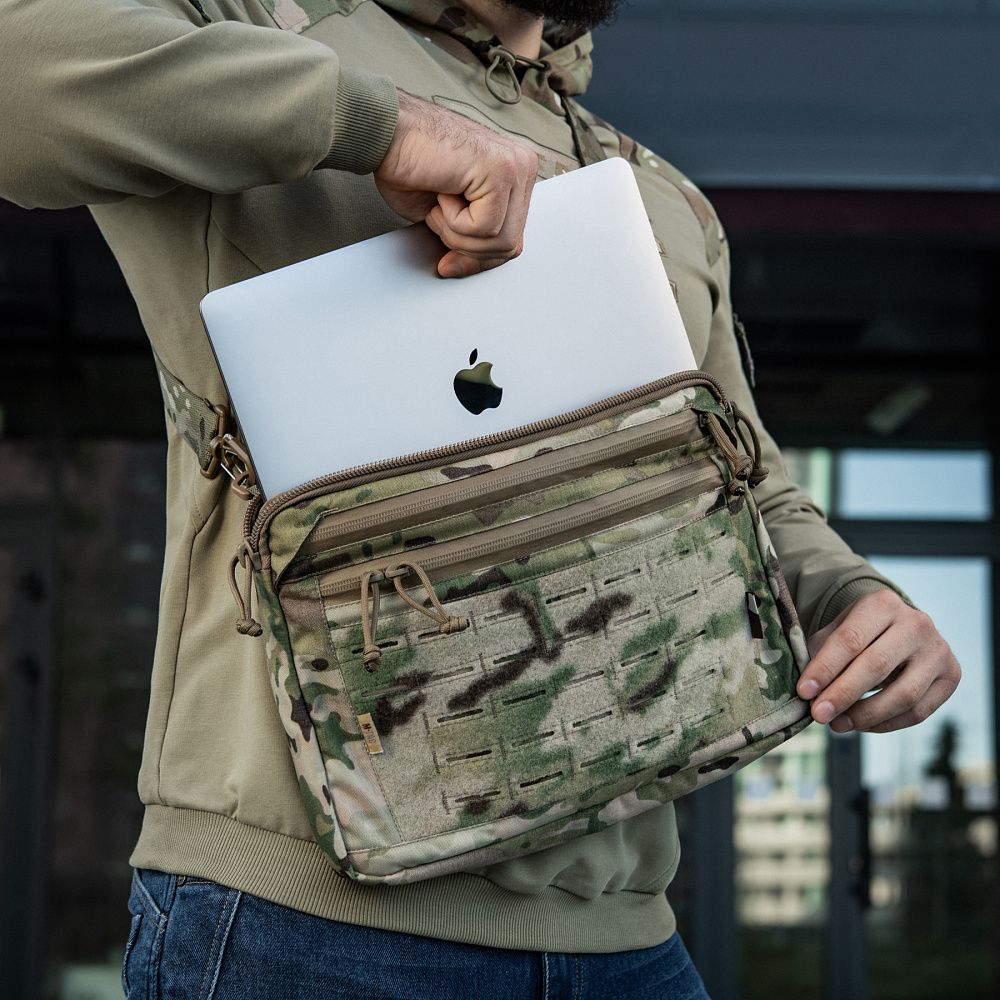 Сумка M-Tac Admin Bag Large Elite с липучкой. Мультикам 5