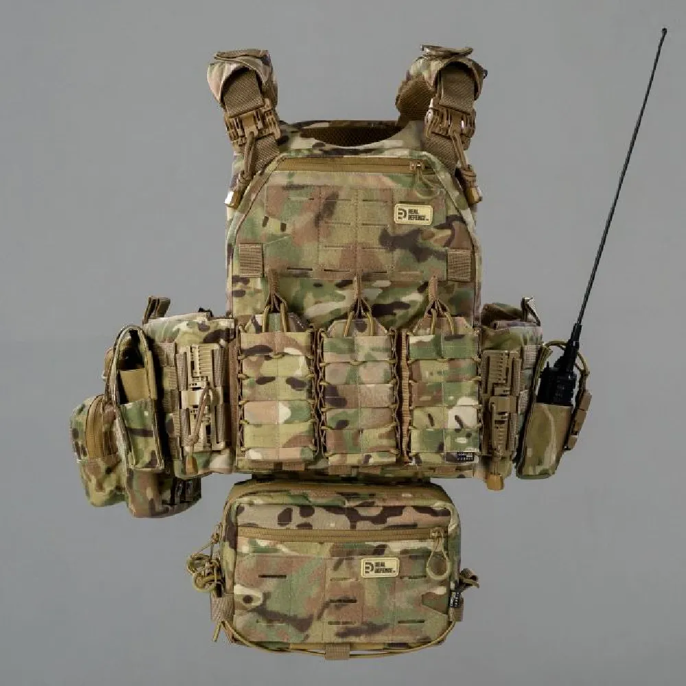 Комплект плитоноска Real Defence Skillet Max GEN 4. Мультикам