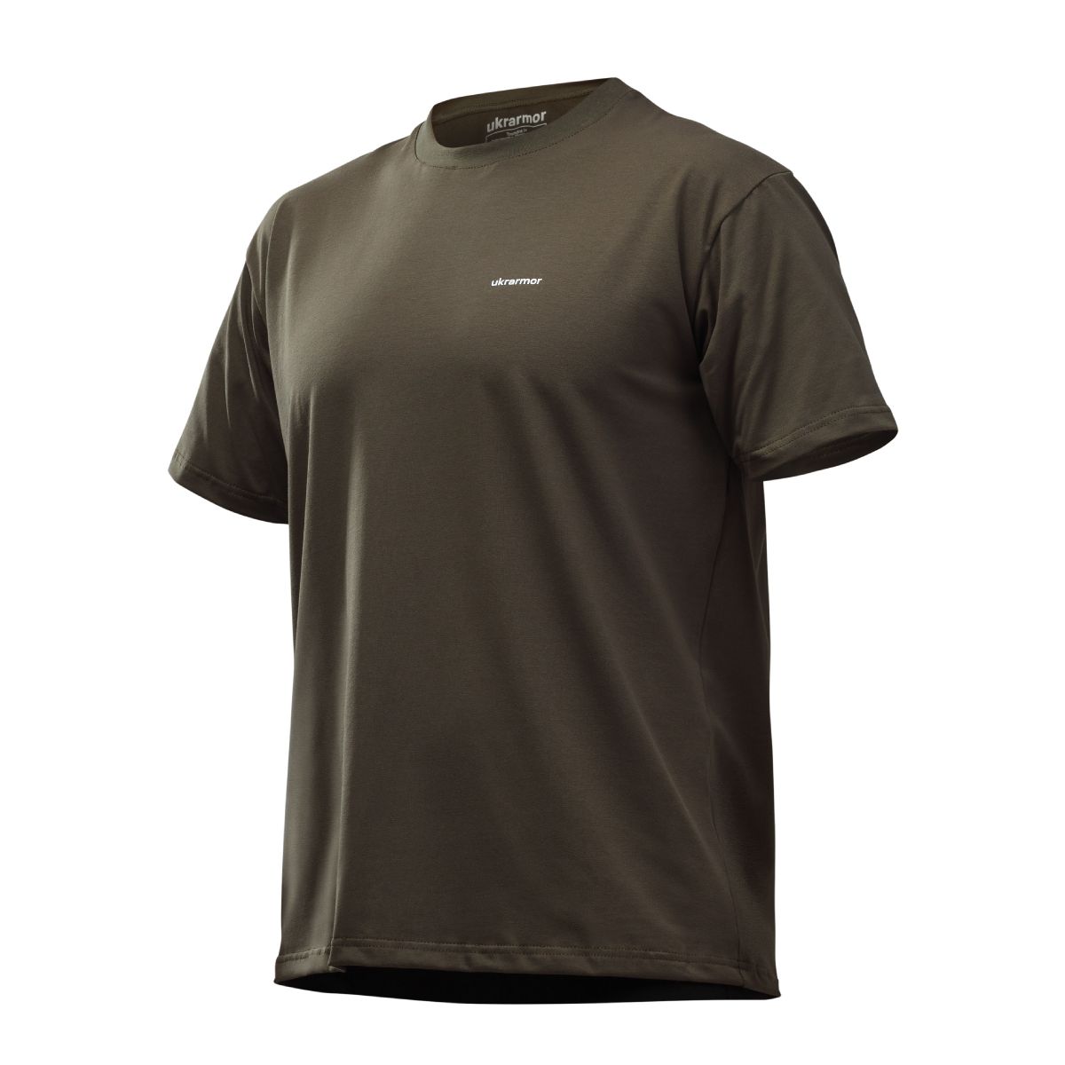 Комплект футболок Basic Military T-shirt. Cotton/Elastane, олива - чорний 4