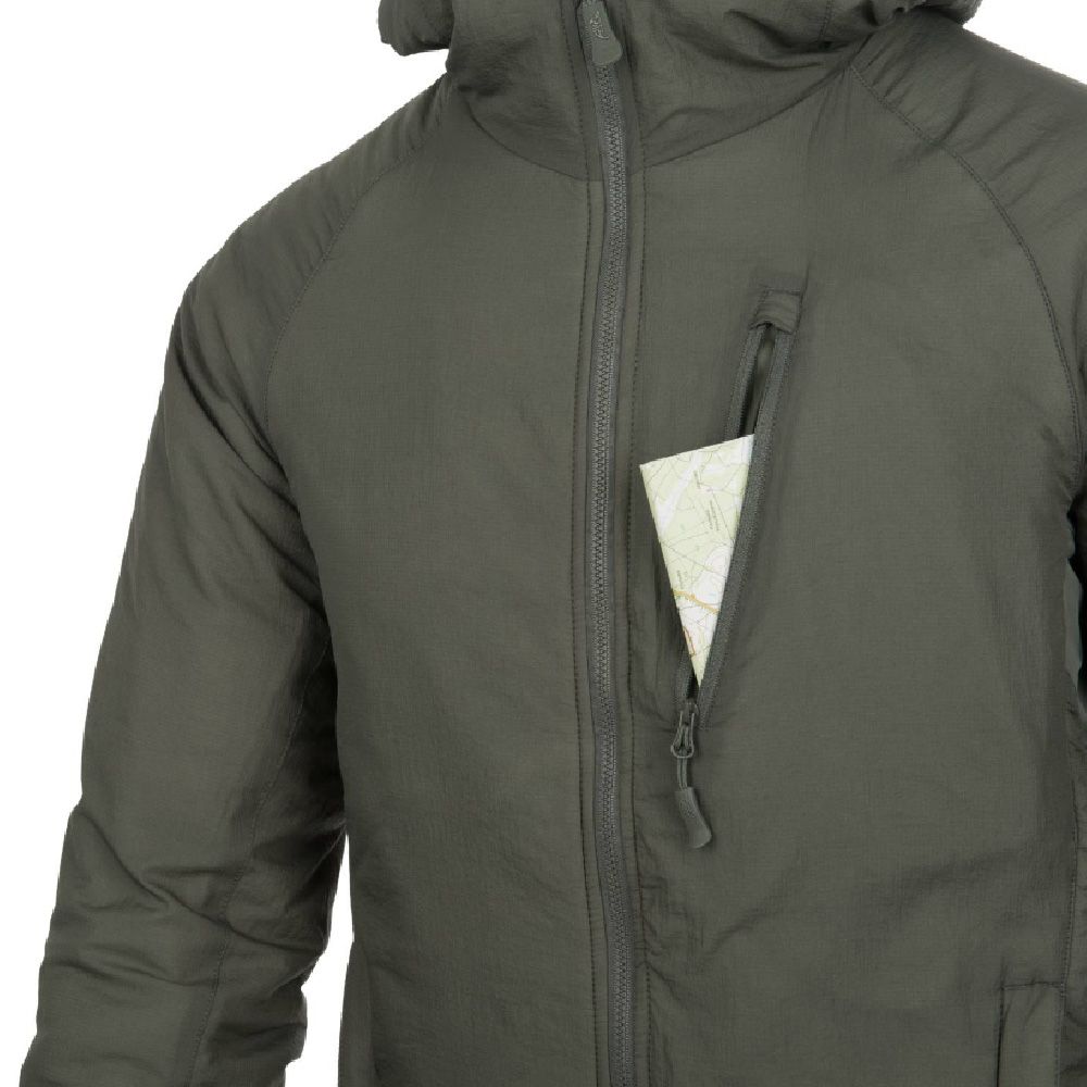 Куртка Helikon-Tex Wolfhound Hoodie – Taiga Green. Climashield®. Розмір S 3