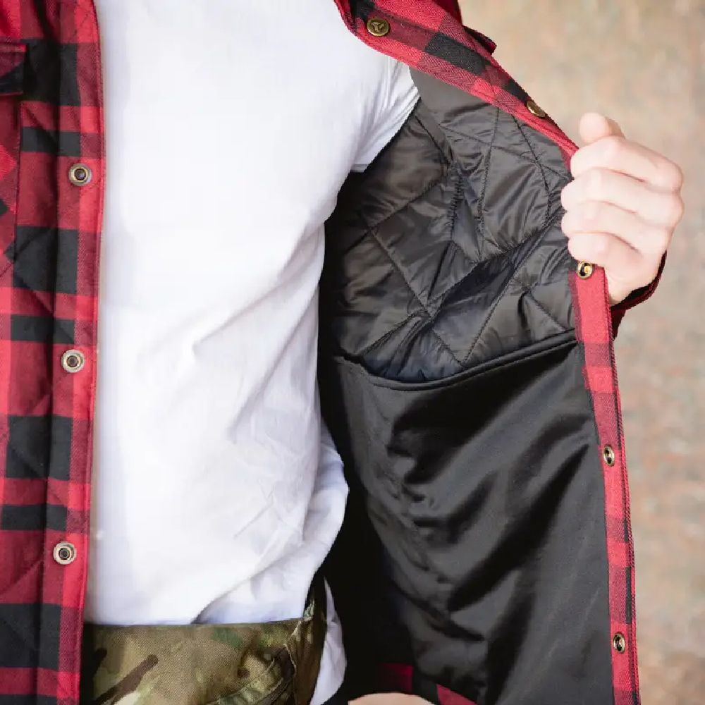 Куртка Frontier Tartan. Красный 3