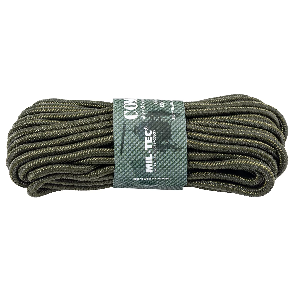 Мотузка MIL-TEC Commando Rope 15 м. Олива 2