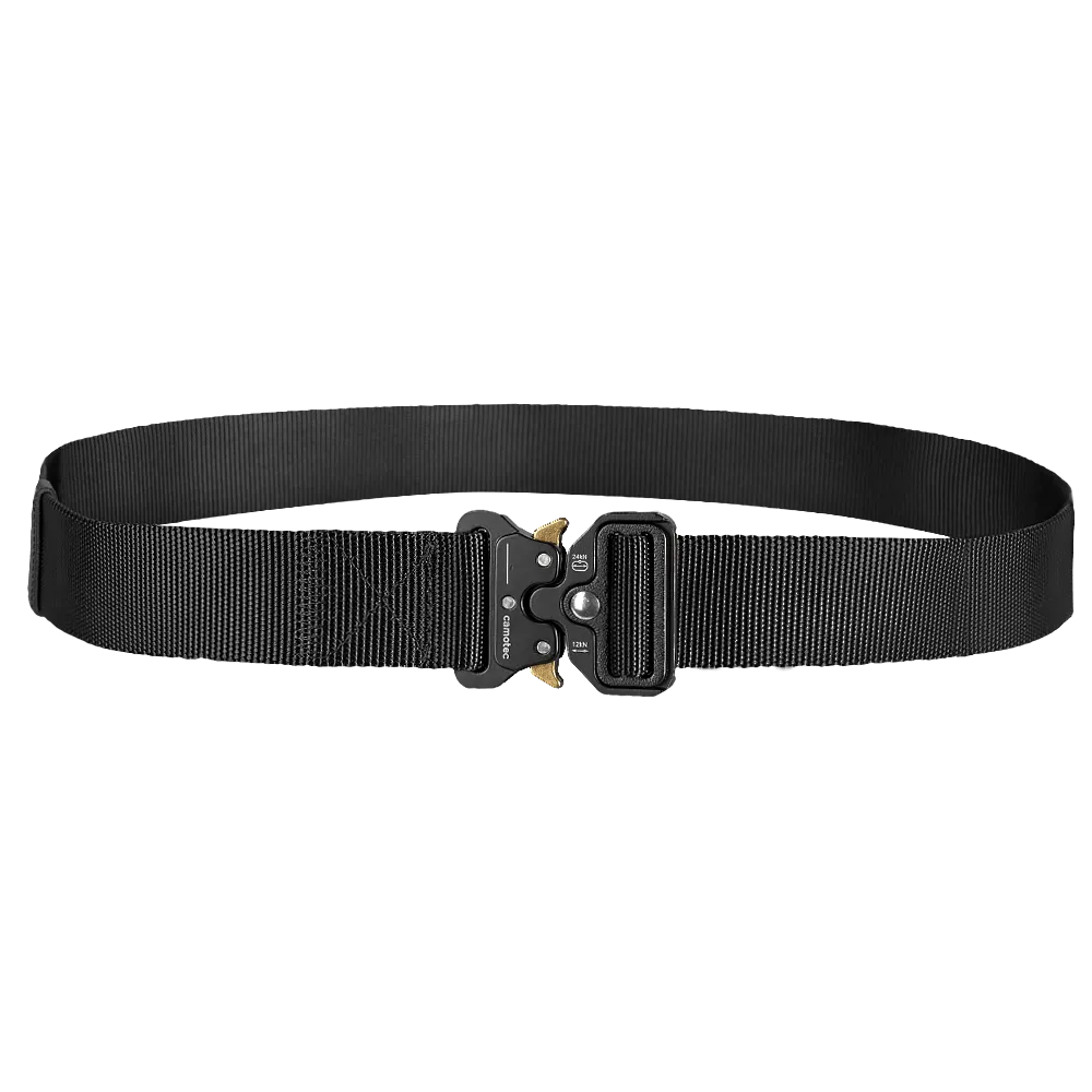 Ремень тактический Cobra 2.0 Camotec, 125 х 3.8 см. Черный 2