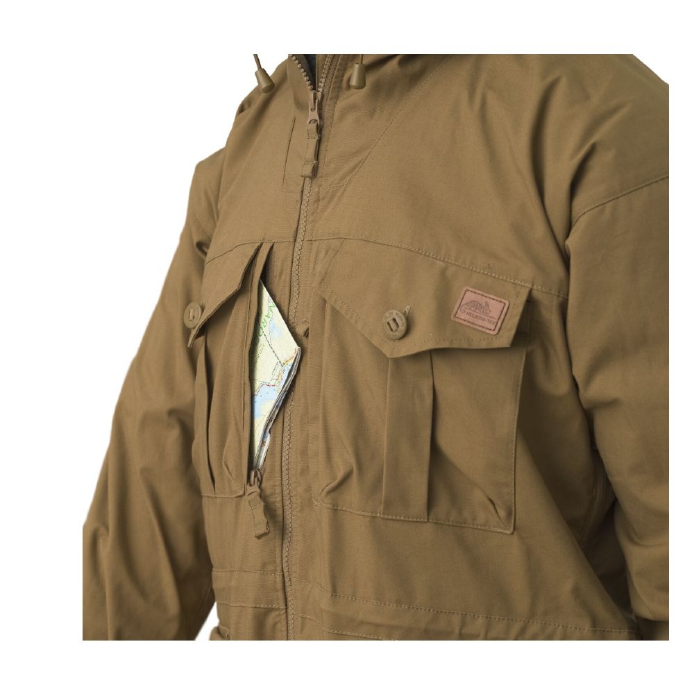Тактическая демисезонная куртка Helikon-Tex® SAS Smock Jacket, Taiga Green. Размер S 6