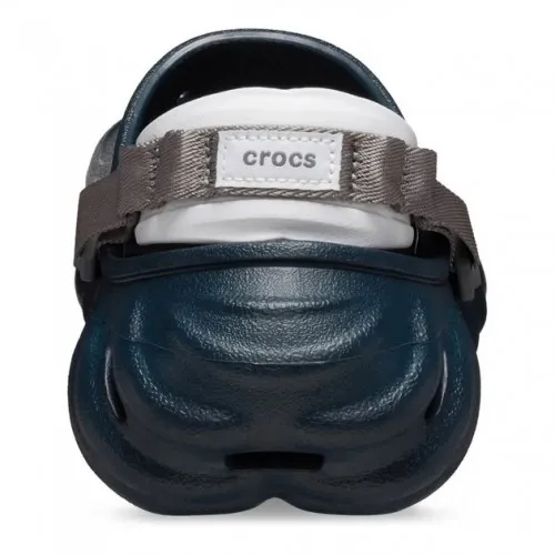 Кроксы сабо Crocs Echo Clog (Nightfall). Темно-синий 3