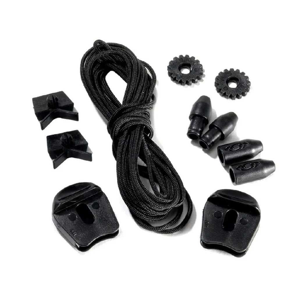 Кевларовая быстрая шнуровка (шнурки) Quicklace™ Kit от Salomon. Черный 2