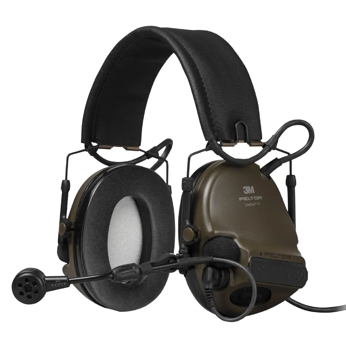 Активные наушники Peltor 3M ComTac ѴІ NIB Headset с 1 аудиовыходом J11 (NATO) 3