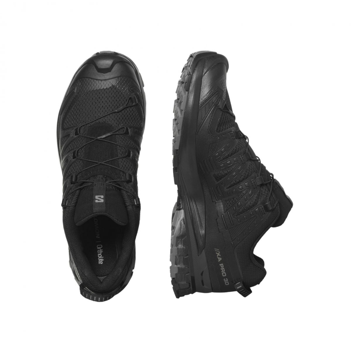 Трекінгові кросівки Salomon® Xa Pro 3D V9 Wide. Чорний. Розмір 40 3