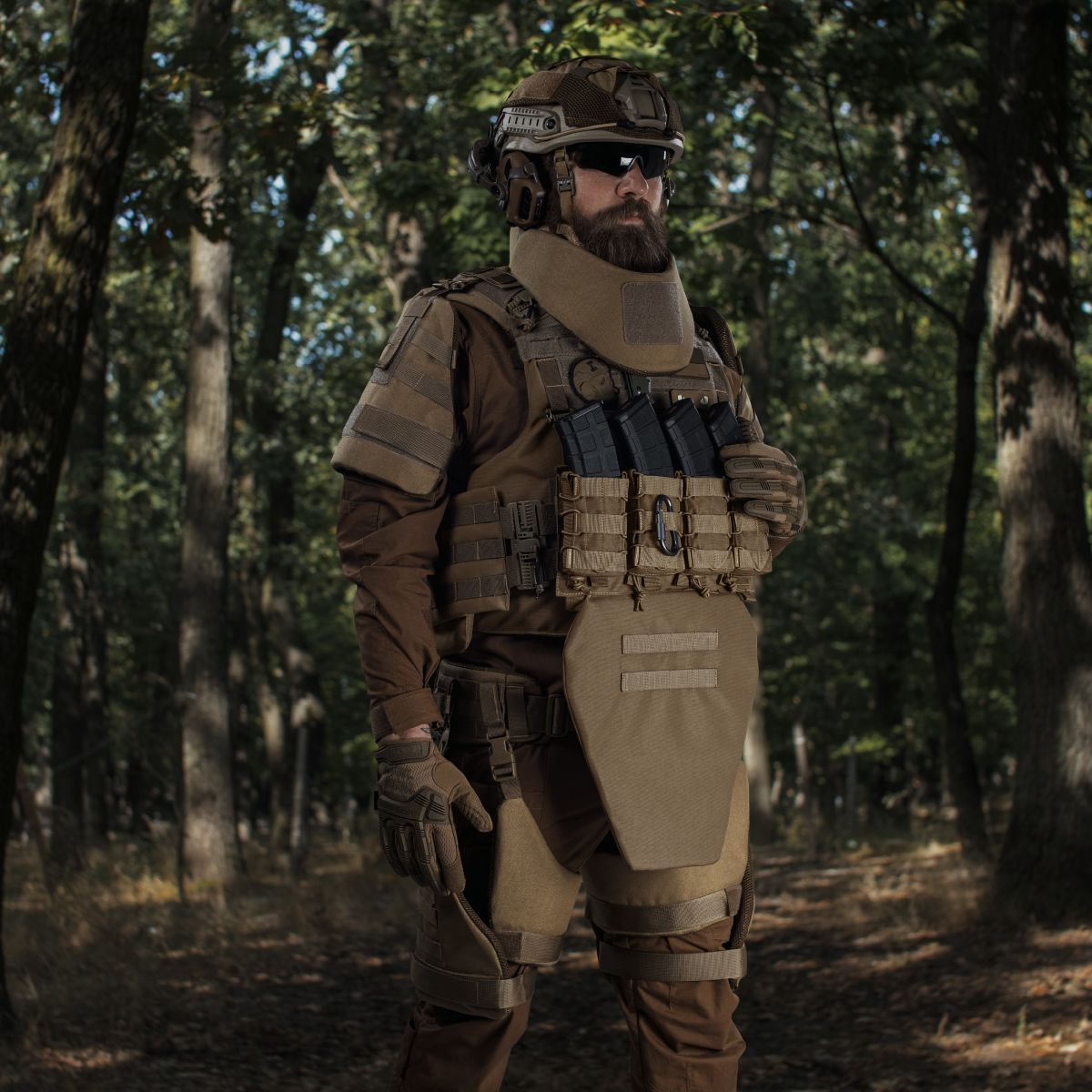 Бронекостюм A.T.A.S. (Advanced Tactical Armor Suit) Level II. Клас захисту – 2. Койот. L/XL 6