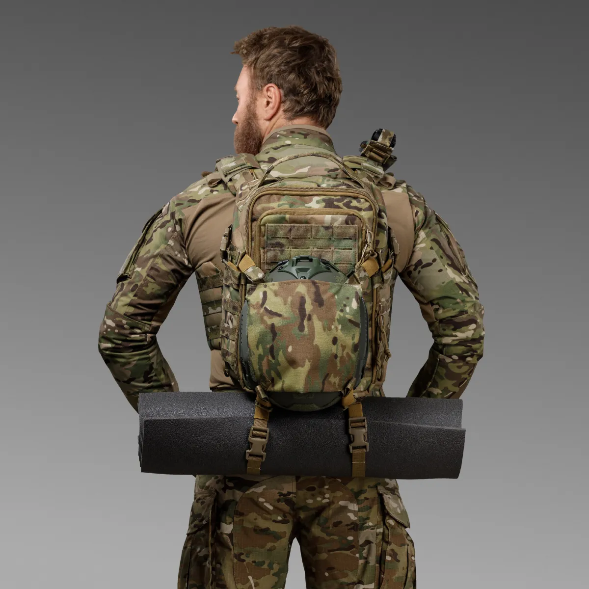 Тактичний рюкзак DP20 на 20 л. Cordura 1000D. Кріплення Molle. Мультикам 3