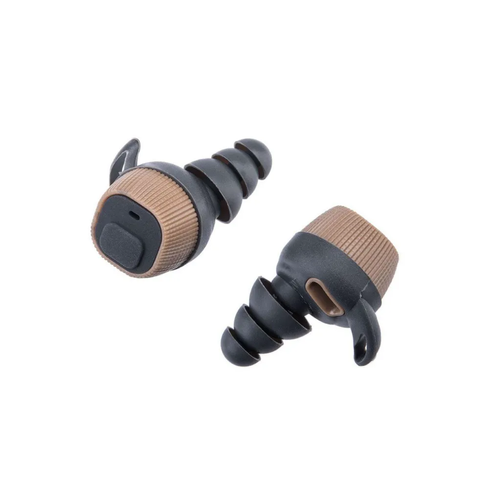 Активные защитные беруши Earmor M20 Electronic Earbuds, беспроводные, на 2 режима работы. Койот