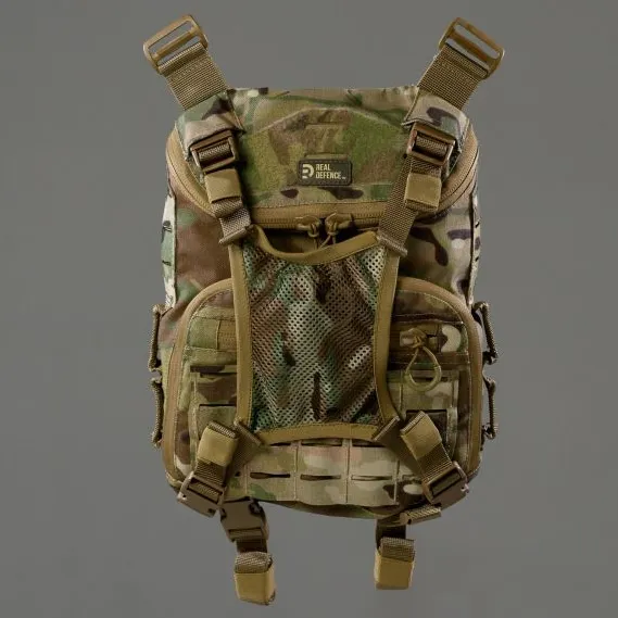 Рюкзак під гідратор з додатковими кишенями Real Defence Gen 2. Мультикам