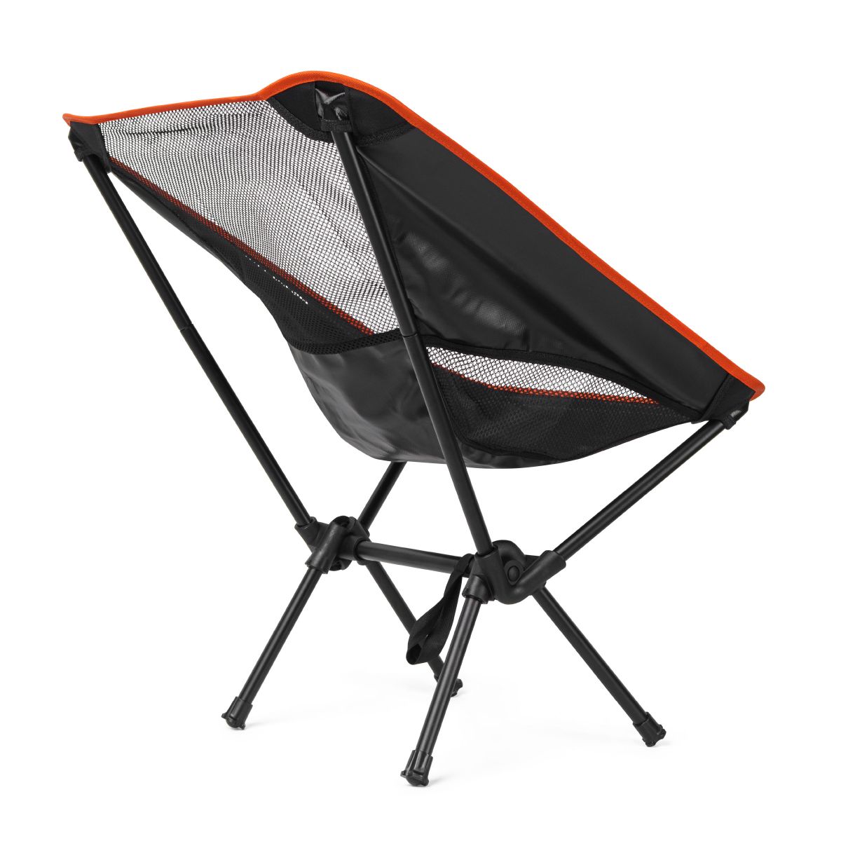 Розкладне кемпінгове крісло-стілець Skif Outdoor Catcher. Black\orange 3