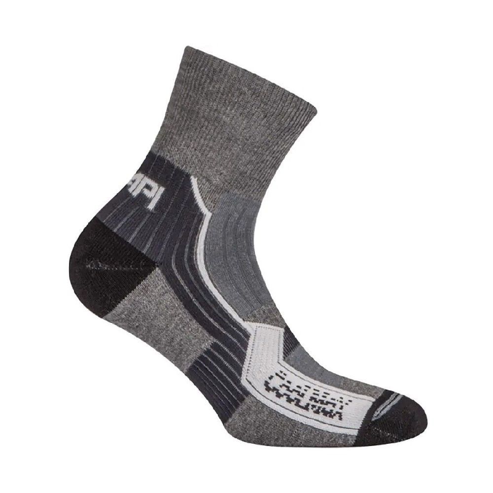 Носки трекинговые Accapi Hiking Quarter. Серо-черный
