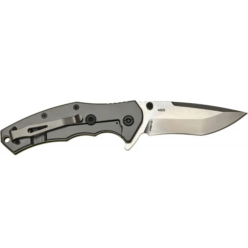 Нож раскладной SKIF Griffin II SW. Классическое лезвие. Длина 218 мм. Олива. 2