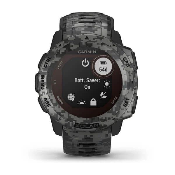 Смарт-годинник Garmin Instinct Solar Camo. Графіт 8