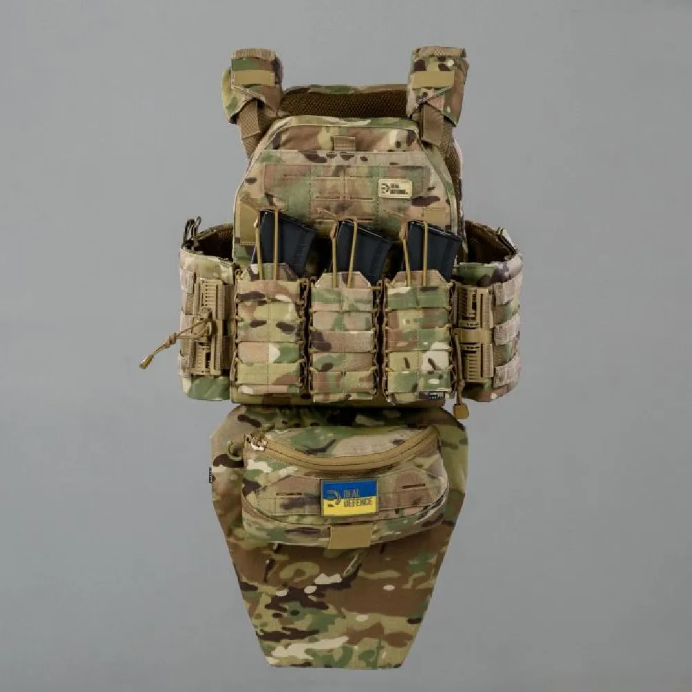 Комплект плитоноска Real Defence HPM. Мультикам
