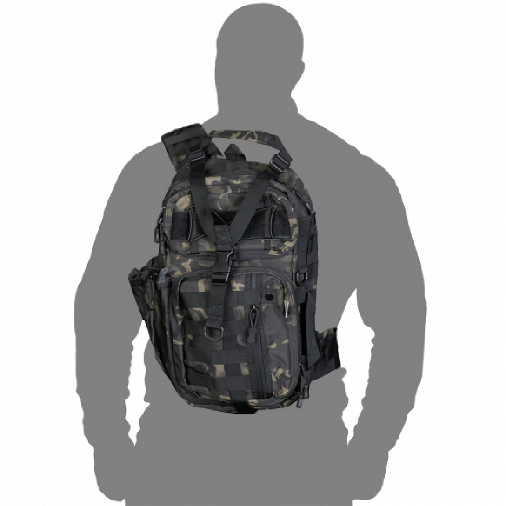 Рюкзак Camotec TCB на 20 л. Черный мультикам 3