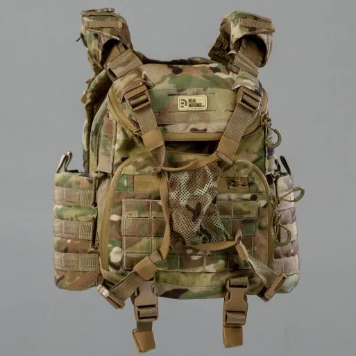 Рюкзак під гідратор з додатковими кишенями Real Defence Gen 2. Мультикам 4