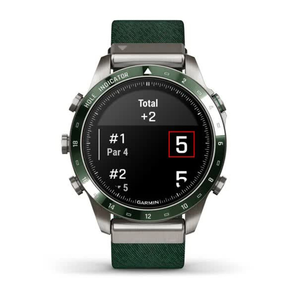 Смарт-годинник Garmin MARQ Golfer (Gen 2). Зелений 8
