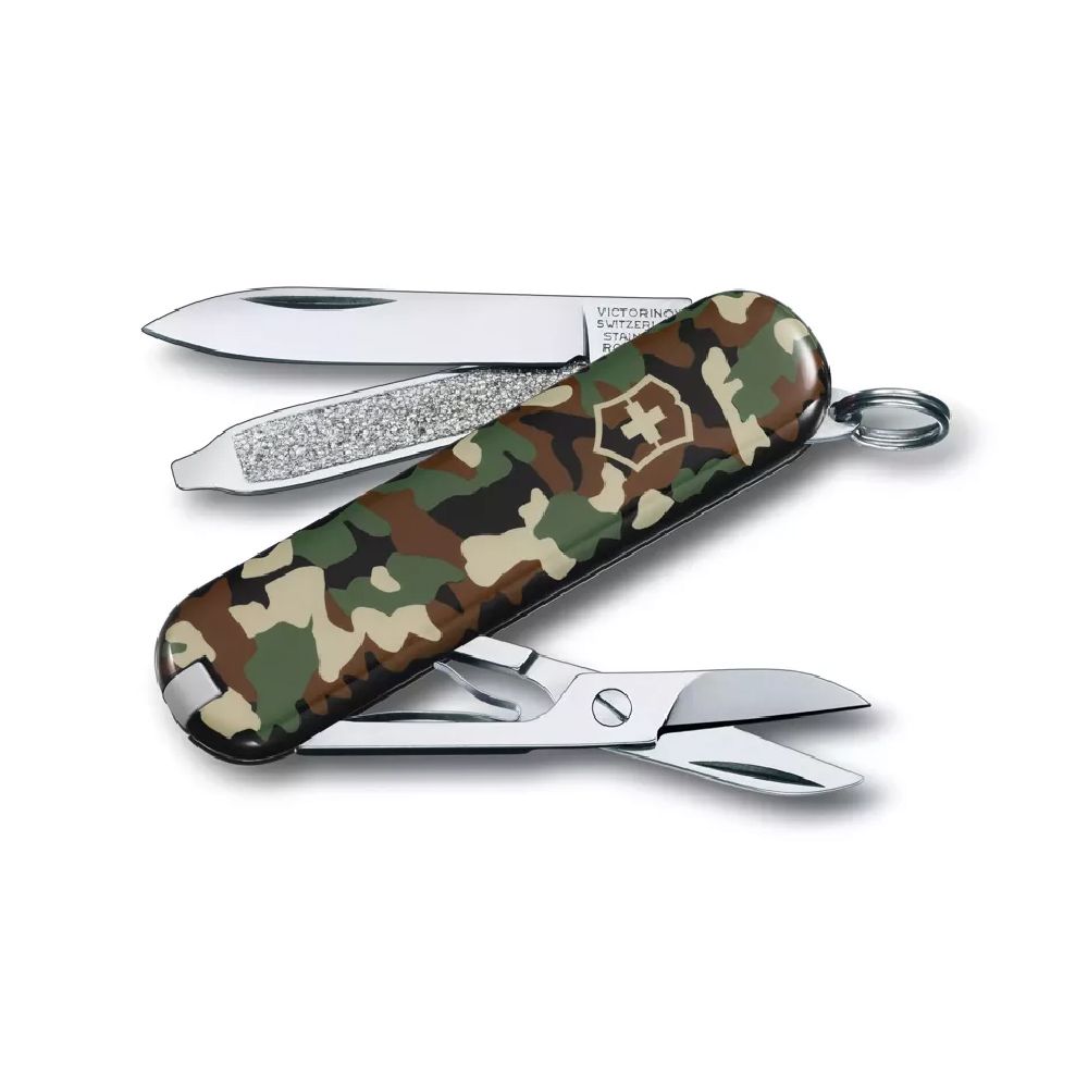 Нож раскладной (мультитул) Victorinox® Classic SD Camouflage, 7 функций