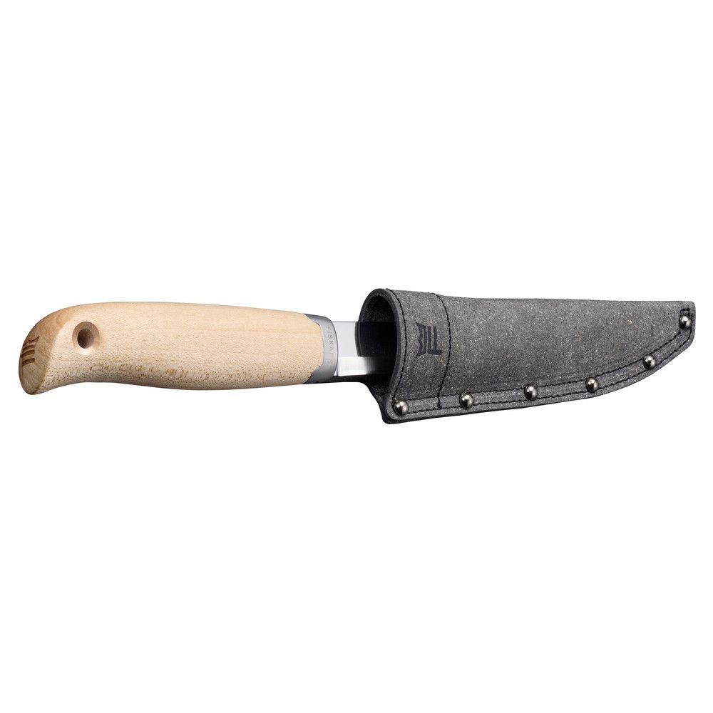 Нож походный Fiskars Norden. Нержавеющая сталь. Деревянная ручка 2