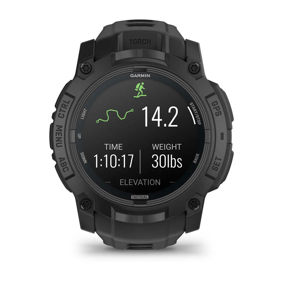 Смарт-часы Garmin Instinct 3 Tactical Amoled, 50 мм. Черный 8