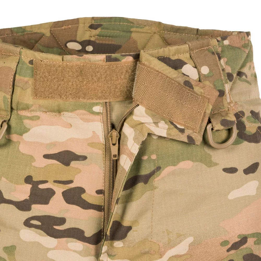 Военные тактические штаны MK-2. Сменные наколенники и более 8 карманов. Мультикам. Размер L 3