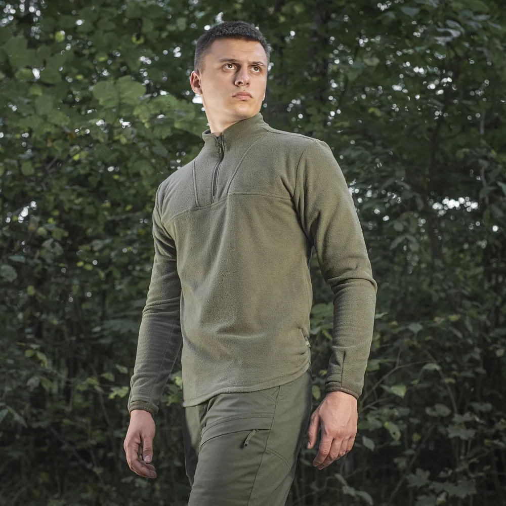 Кофта флисовая M-Tac Delta Fleece. Army Olive 2
