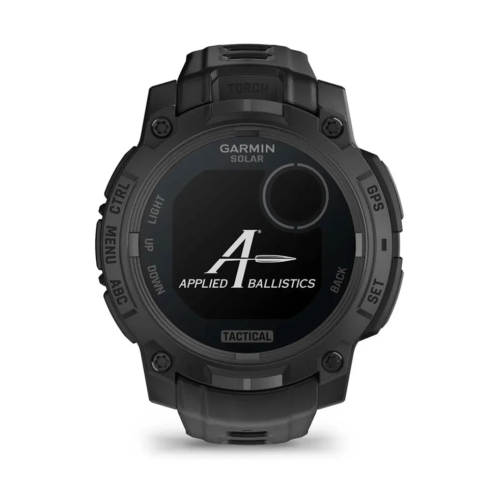 Смарт-часы Garmin Instinct 3 Solar Tactical, 45 мм. Черный 8