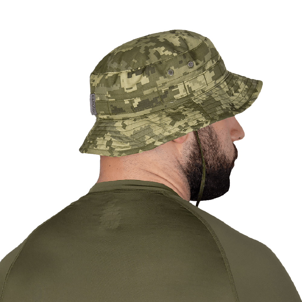 Панама тактическая Boonie 2.0 Twill Camotec. Хлопок и полиэстер. Пиксель (мм-14) 2