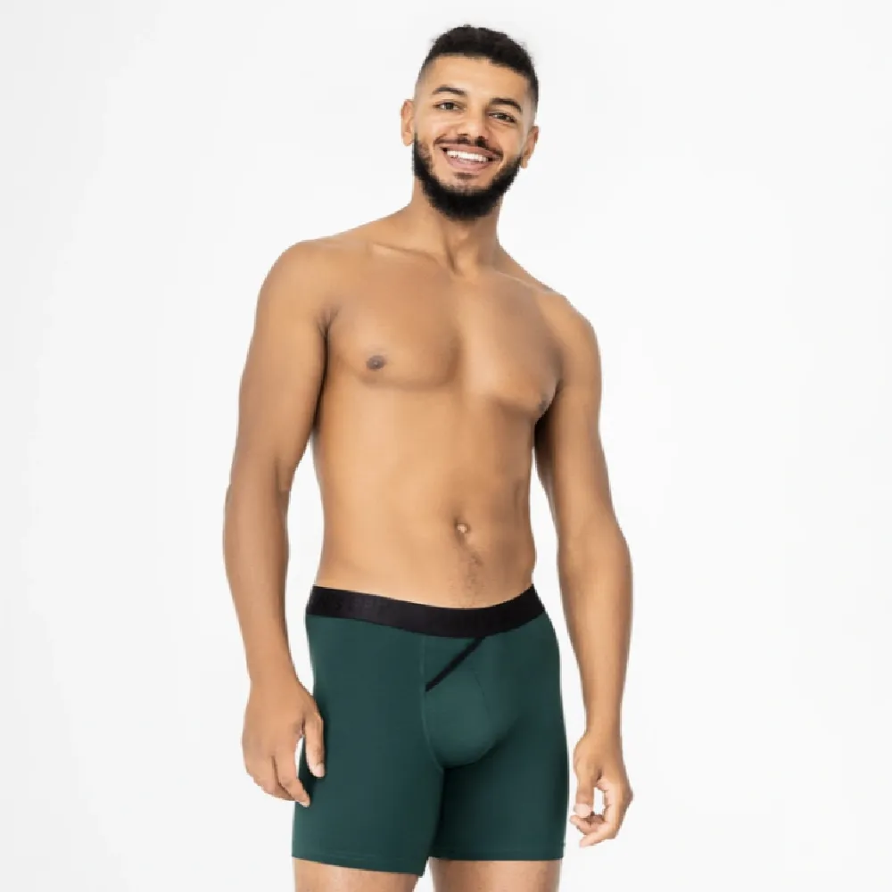 Труси чоловічі анатомічні Men's Set Anatomic Long 2.0 Black Series. Темно-зелений 4