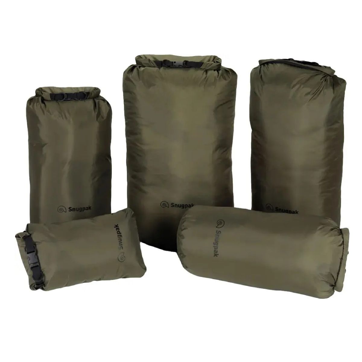 Гермомешок Snugpak Dri-Sak Large, 13 л (48 х 22 см). Олива 3