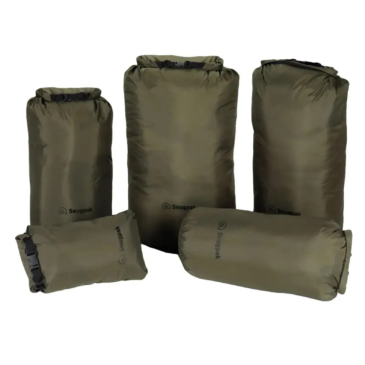 Гермомешок Snugpak Dri-Sak Large, 13 л (48 х 22 см). Олива 4