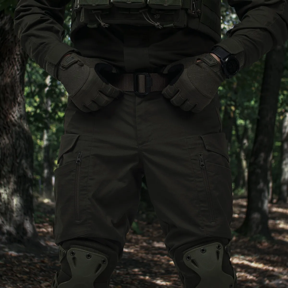 Ремень 5.11 Tactical® тактический TDU® 4.5 см. Олива (Ranger green) 4