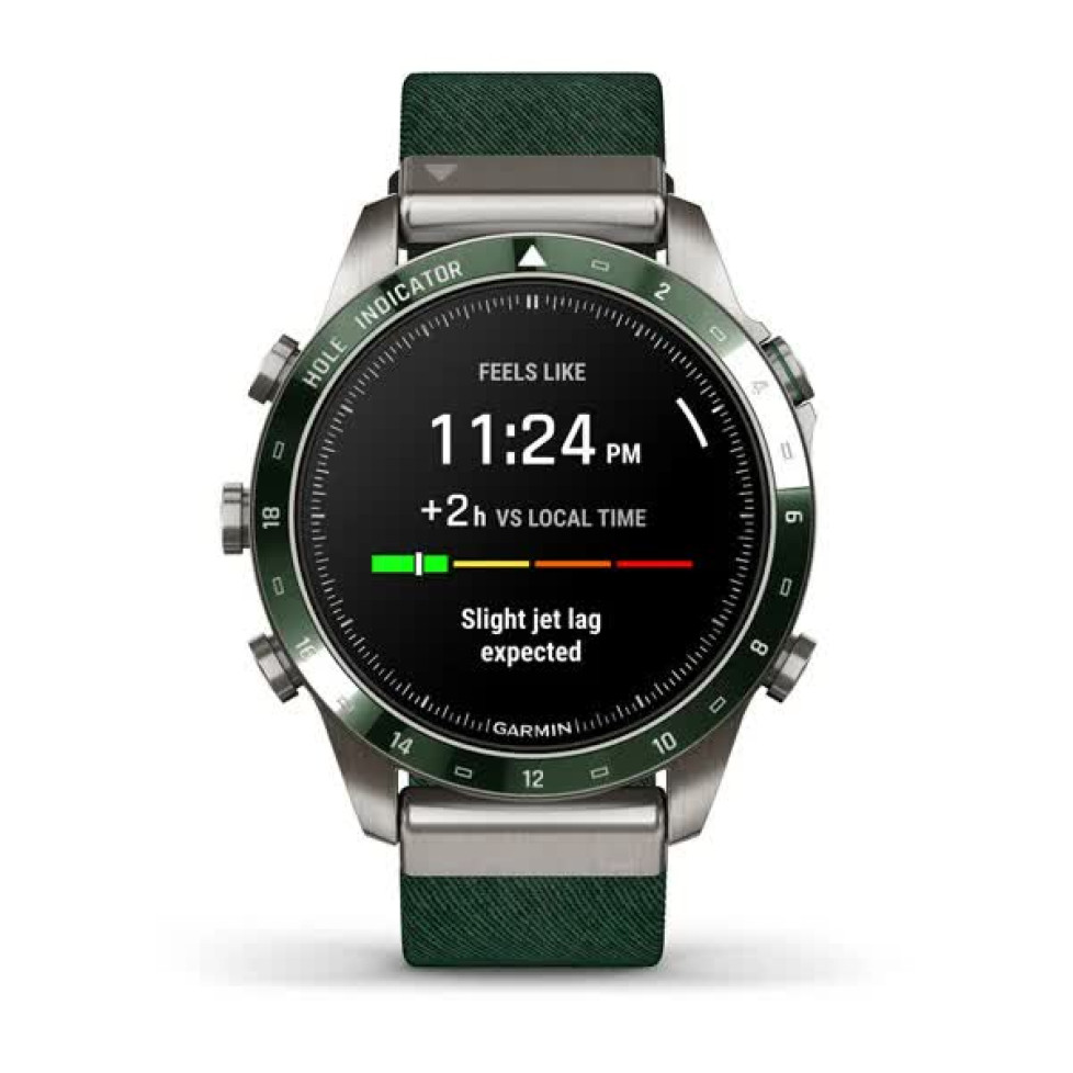 Смарт-годинник Garmin MARQ Golfer (Gen 2). Зелений 5