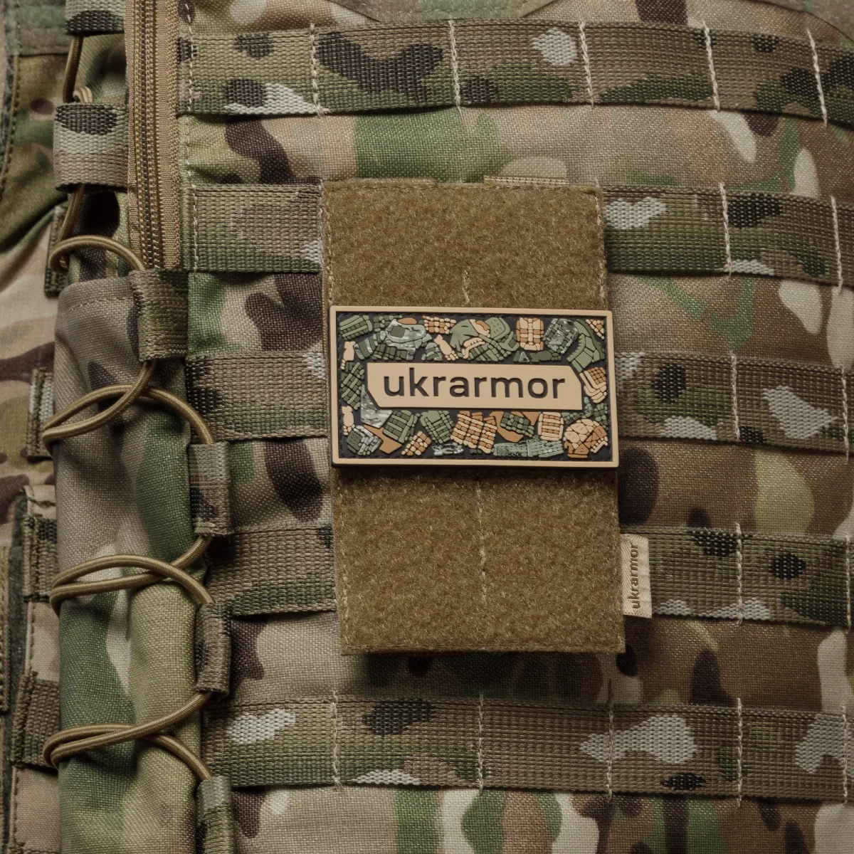 Панель для нашивок, патчів, шевронів. Піксель(мм-14). Cordura 500D, 13.5 х 8 см 3