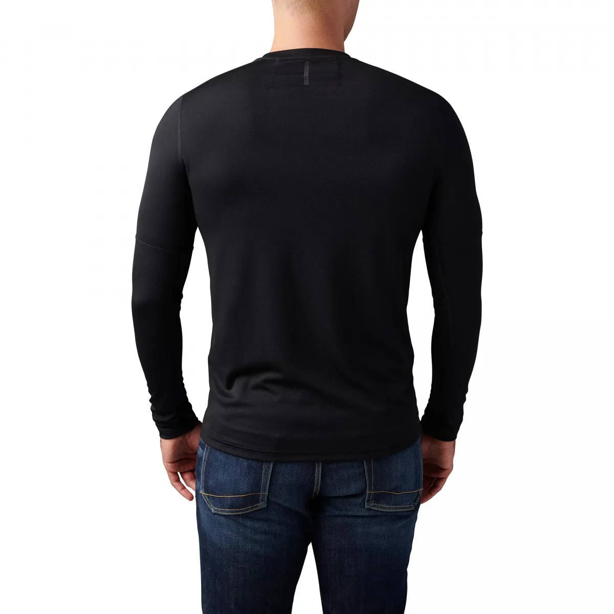 Термосорочка 5.11 Tactical® Tropos Long Sleeve Baselayer Top. Чорний 8