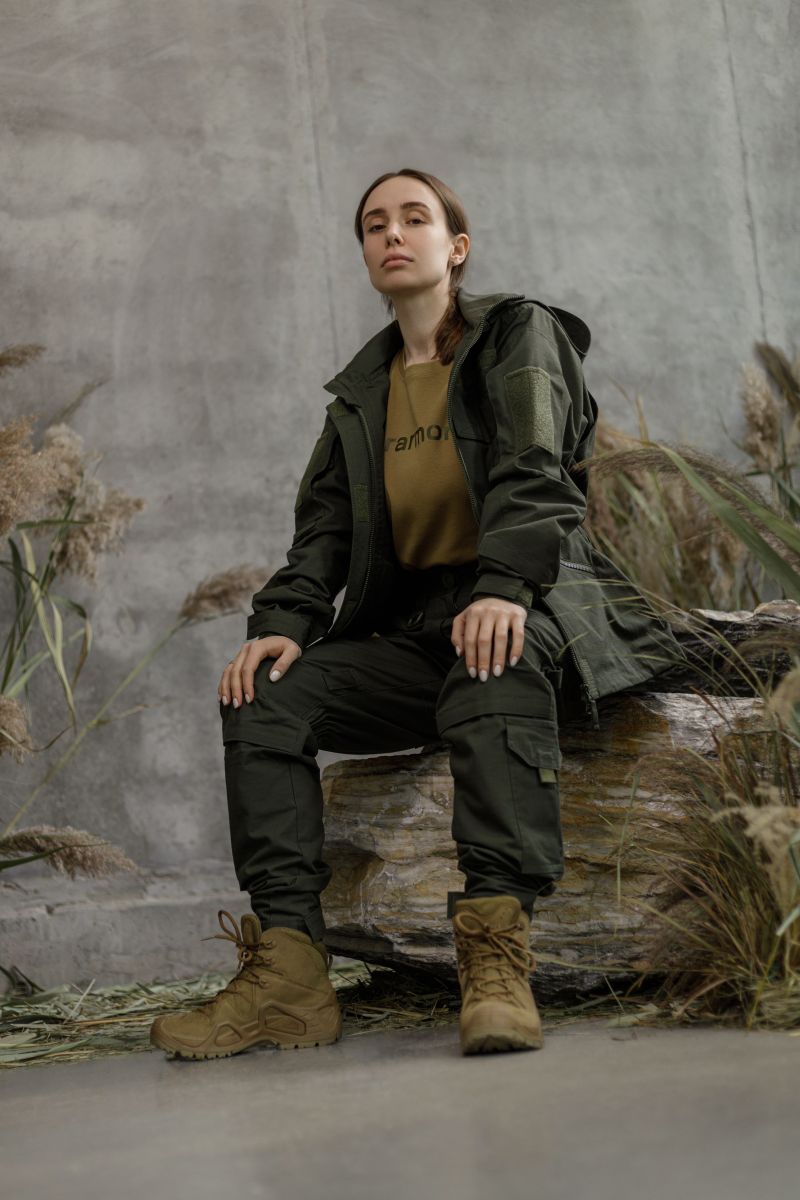 Комплект тактичного жіночого одягу WAC-17 Jacket & Pants Ripstop. Олива 5