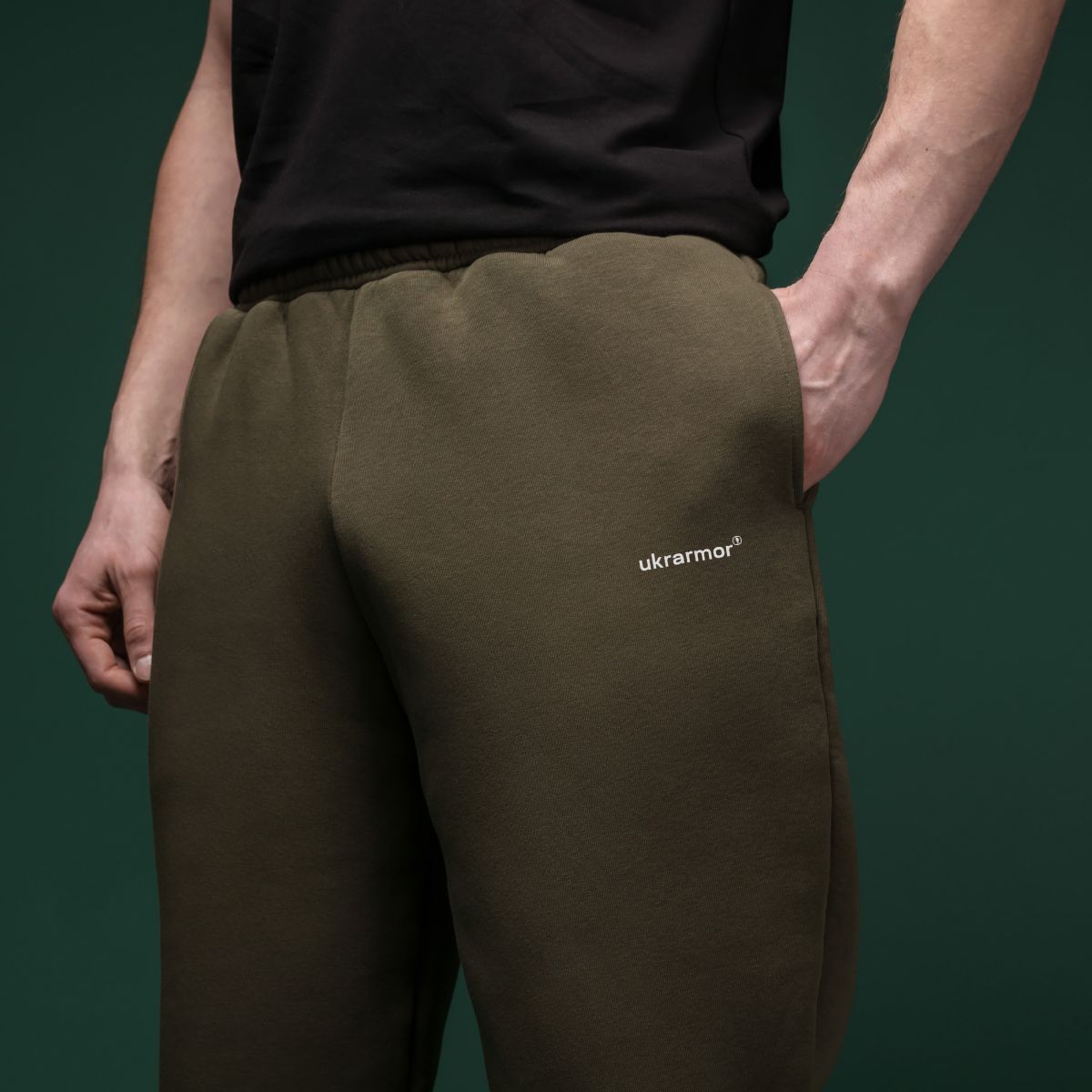 Спортивные штаны Ukrarmor Rush Pants с эластичным поясом. Олива 4