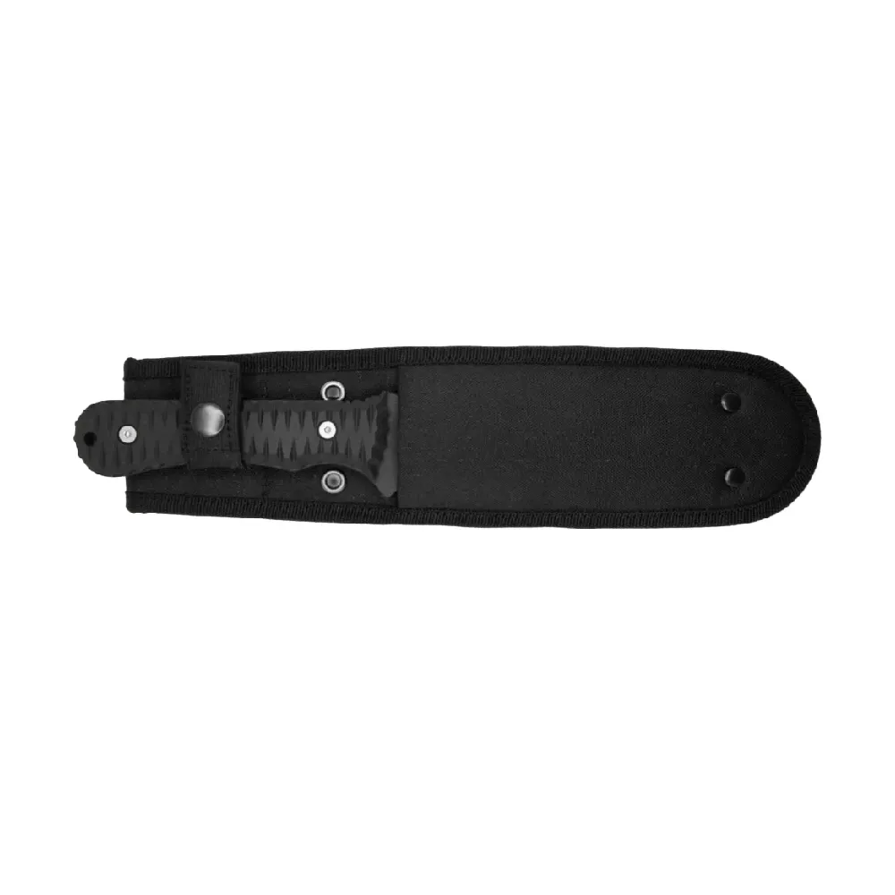 Загальновійськовий ніж Піхота Blade Brothers Knives з чорним полімерним покриттям 3