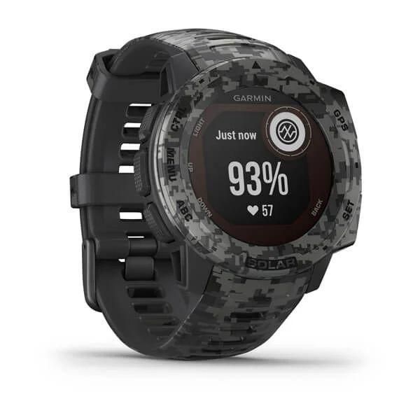 Смарт-годинник Garmin Instinct Solar Camo. Графіт 4